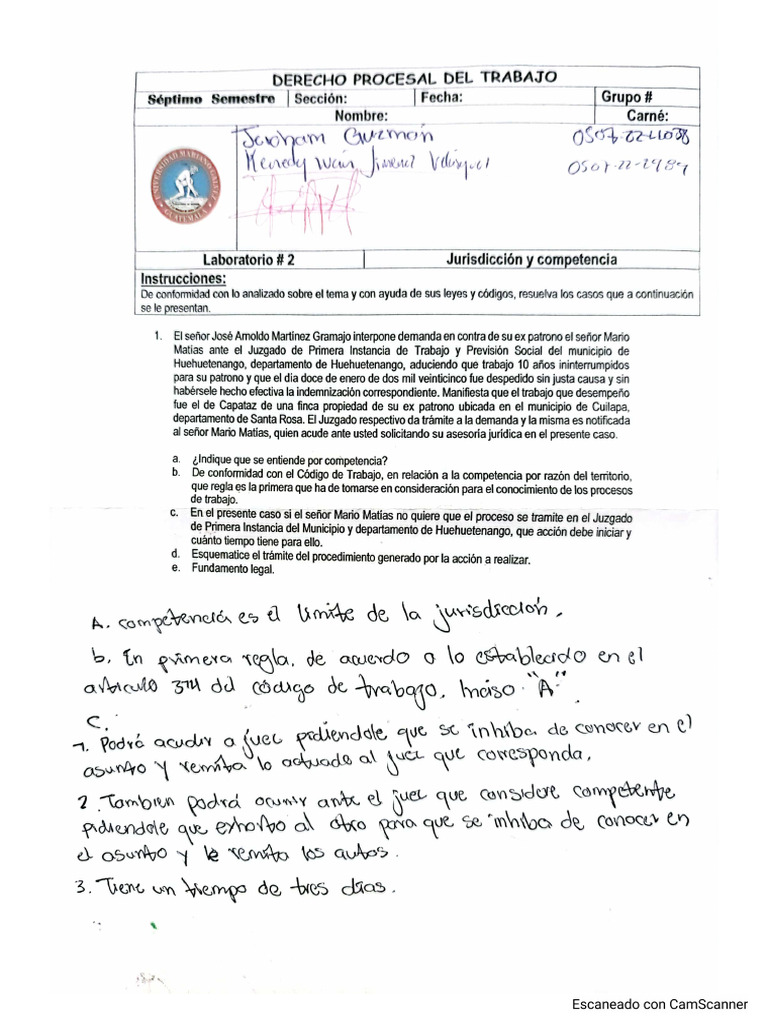 Jurisdiccion y Competencia | PDF