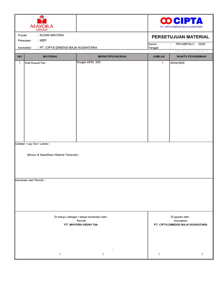 MEP Project Approval for APM Fans | PDF | Fuse (Electrical) | Electricity