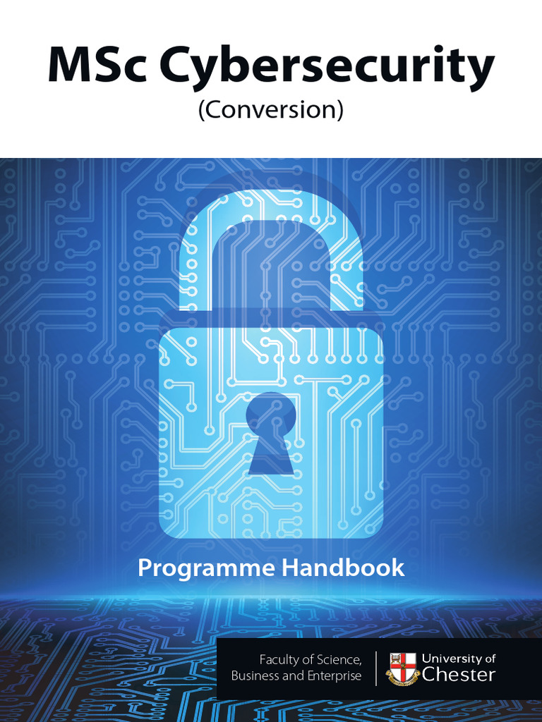 MSc Cybersecurity Programme Handbook | PDF | Computer Security | Security