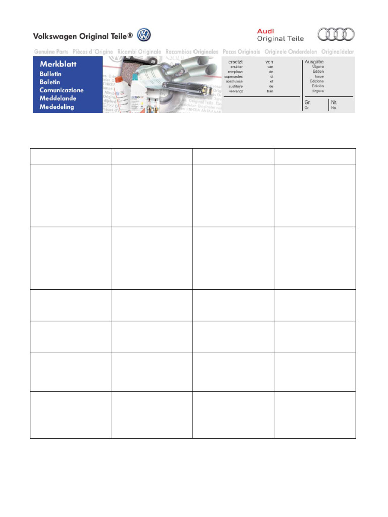 Audi SVM Codes for Door Control Units | PDF | Audi | Automotive ...