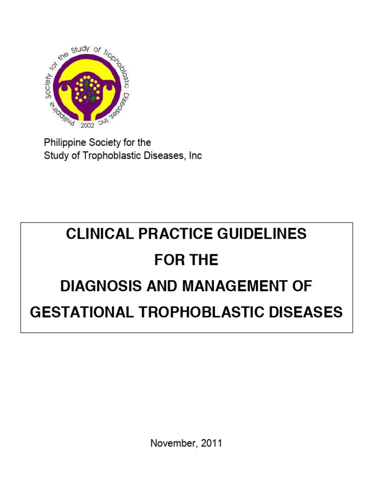 Guidelines for Gestational Trophoblastic Diseases | PDF | Chemotherapy ...