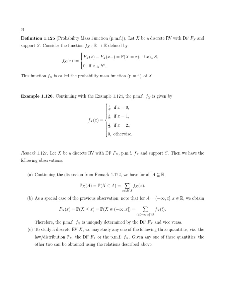 MSO205 IITK Note4 | PDF | Probability Density Function | Mathematical Logic