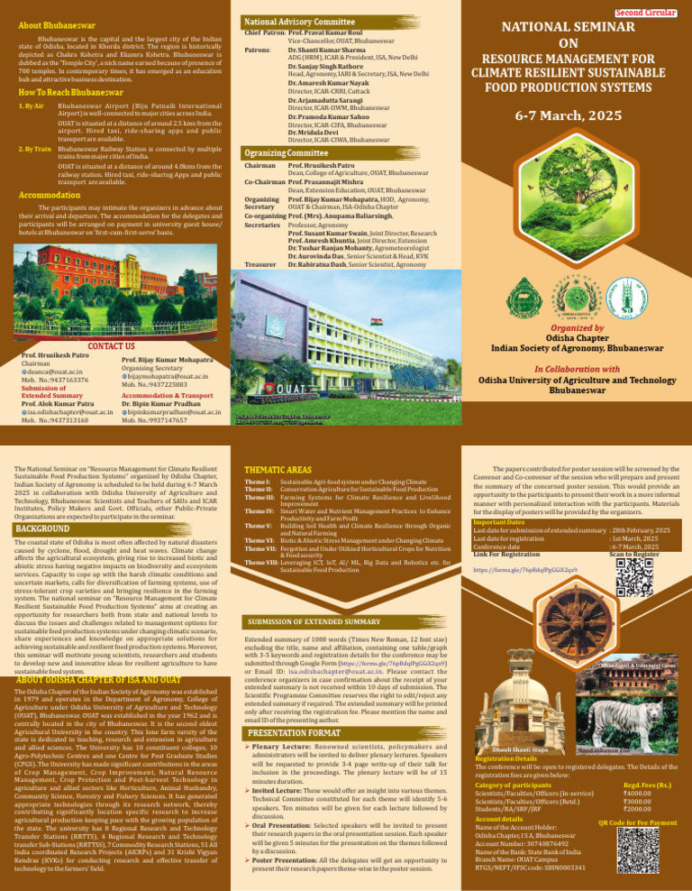 Seminar on Climate Resilient Food Systems | PDF | Ecosystem ...