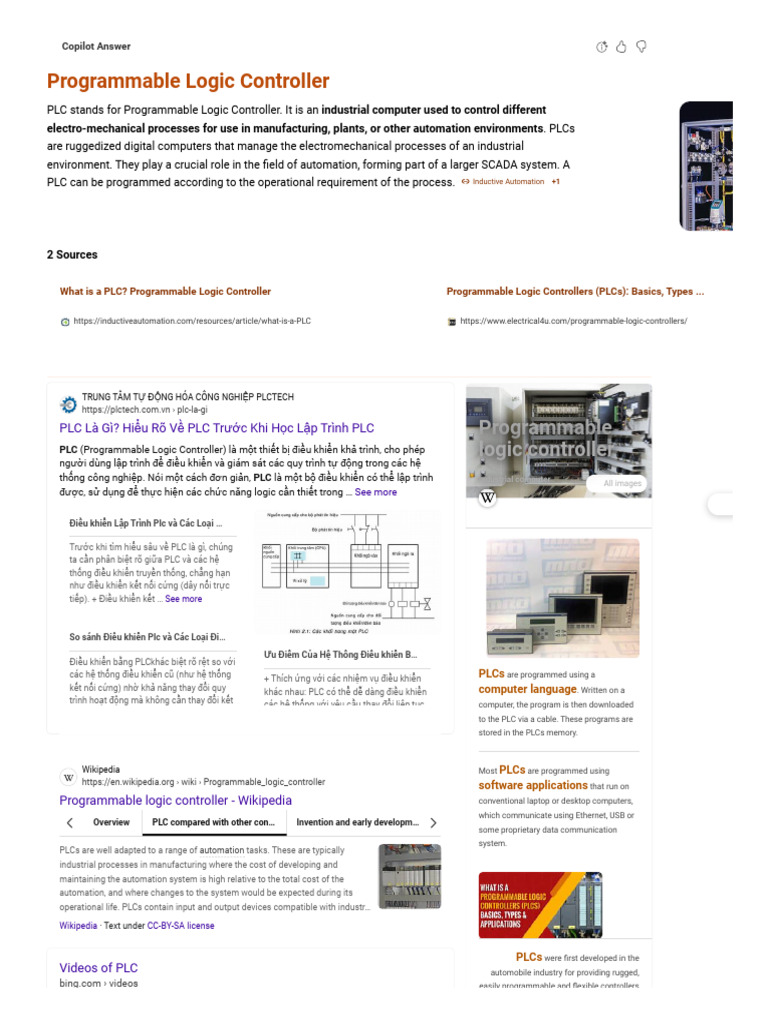 Programmable Programmable Programmable Logic Controller Logic ...