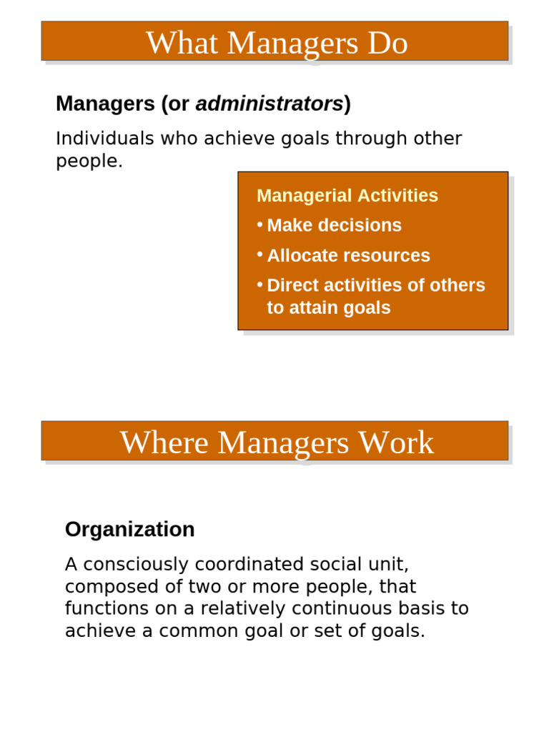 Key Functions of Effective Managers | PDF