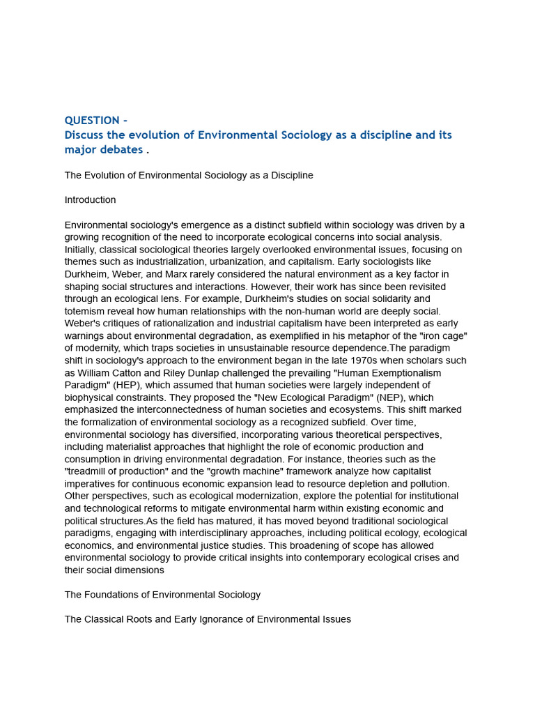 Sc4 | PDF | Sociology | Sustainability