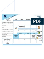 Calendario Marzo - Preescolar y Primaria