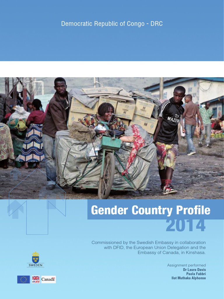 Gender Country Profile DRC 2014 | PDF | Woman | Democratic Republic Of ...