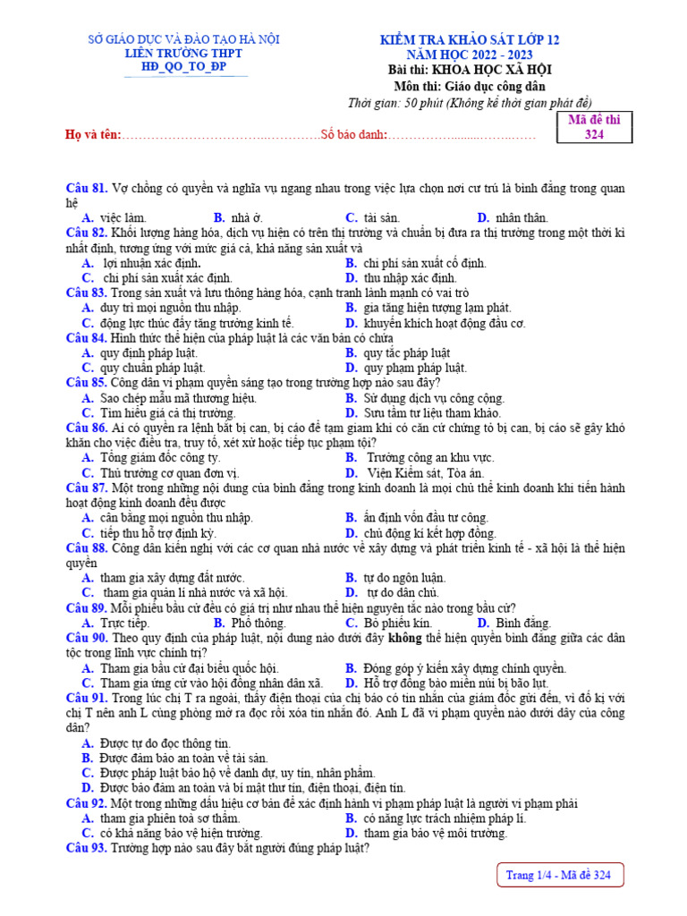 GDCD Made 324 | PDF