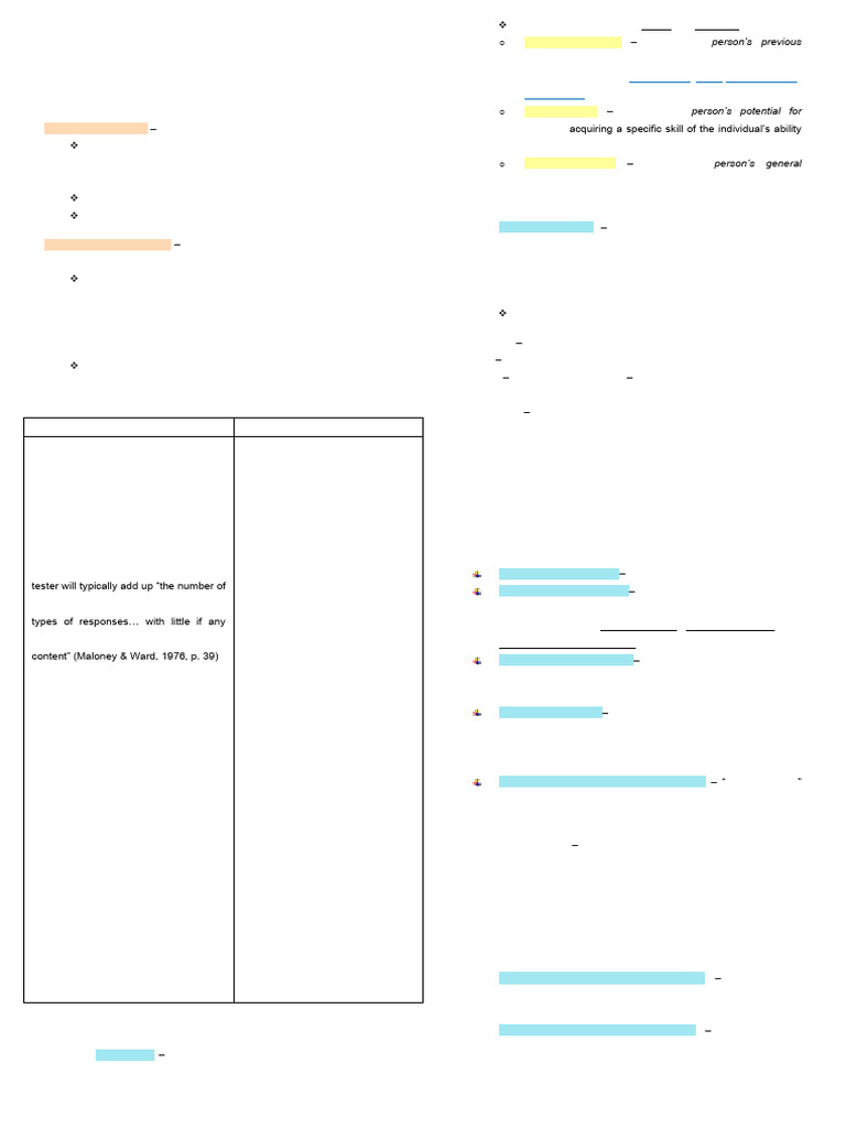 Understanding Psychological Assessment | PDF | Level Of Measurement ...