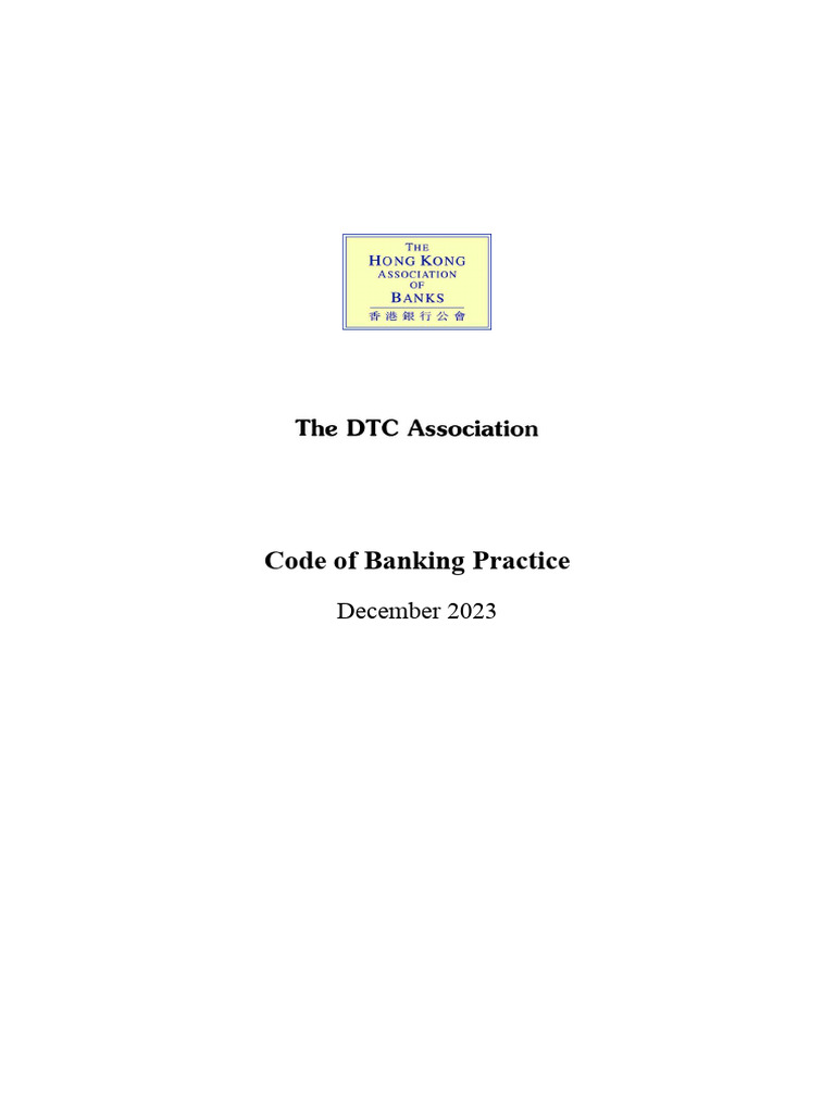 Banking Code for HK Institutions | PDF | Banks | Annual Percentage Rate