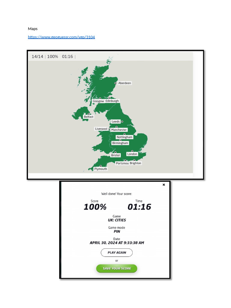 Maps | PDF