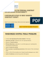 Changes in the Personal Construct System During Psychotherapy