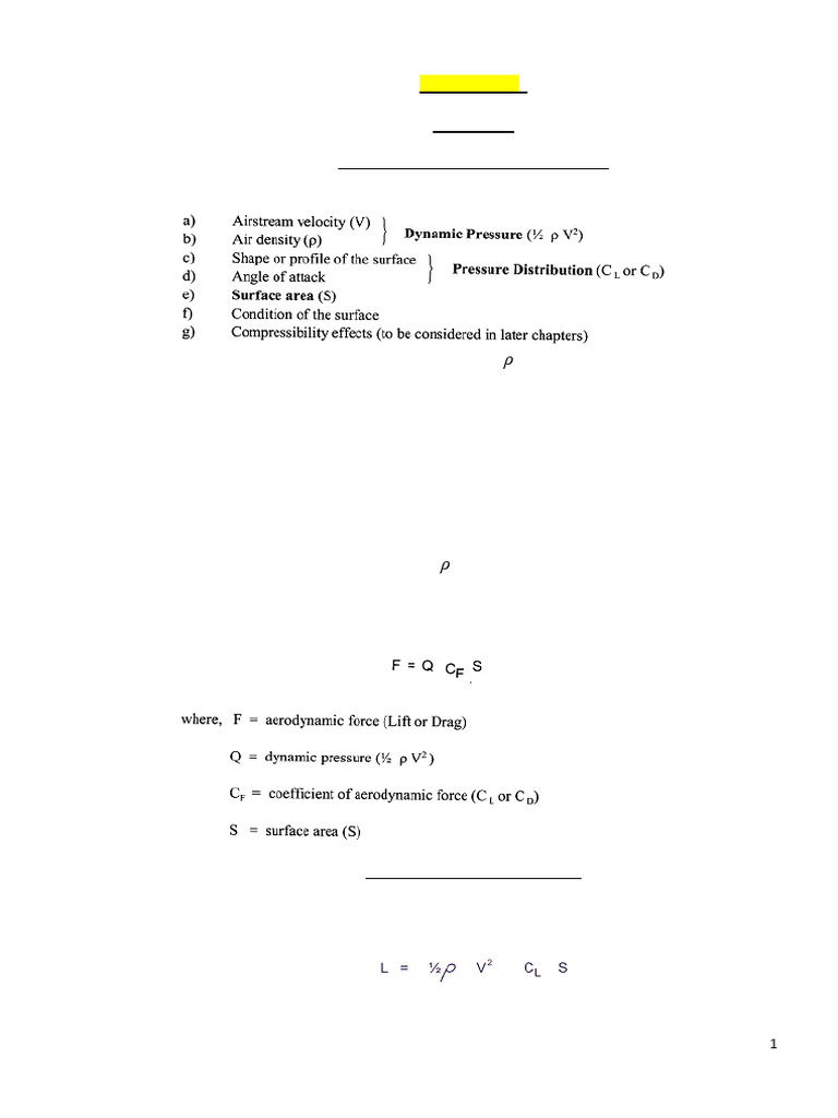 Aviation Lecture 9 | PDF | Lift (Force) | Airfoil