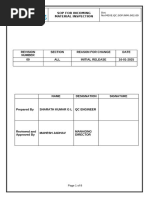 Incoming Raw Materials Inspection Checklist | PDF