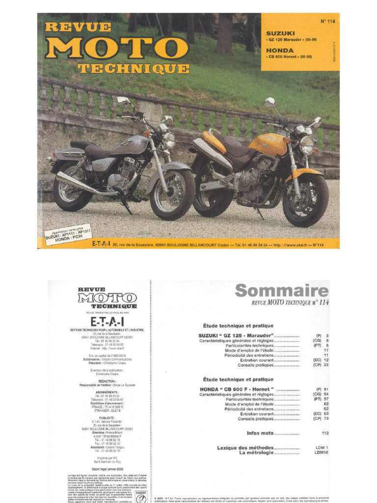 PROGRAMME D ENTRETIEN HORNET visual data 8