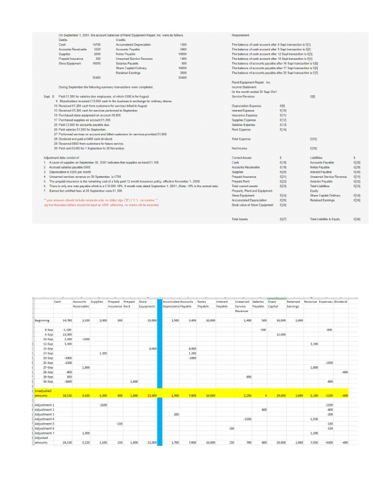Answers For Revision Exercise 4 | PDF