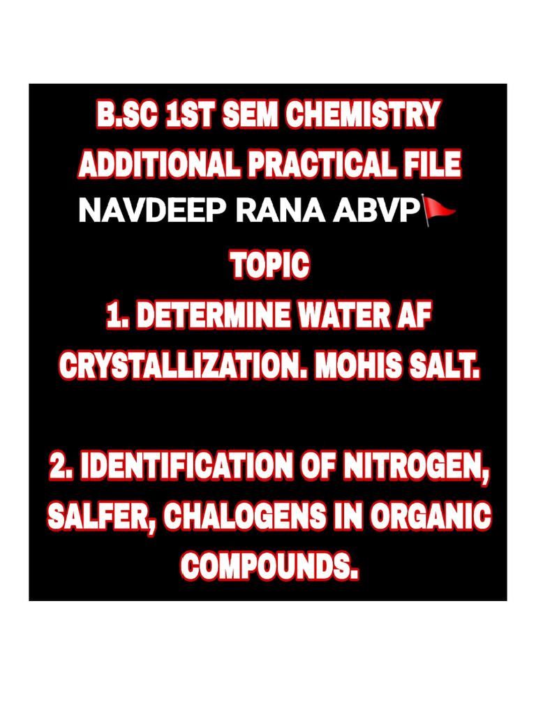 Botany Practical File | PDF
