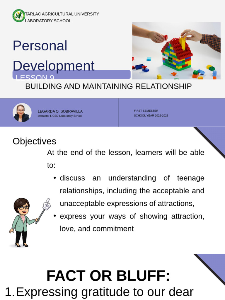 Building Healthy Relationships in Teens | PDF | Love | Romance (Love)