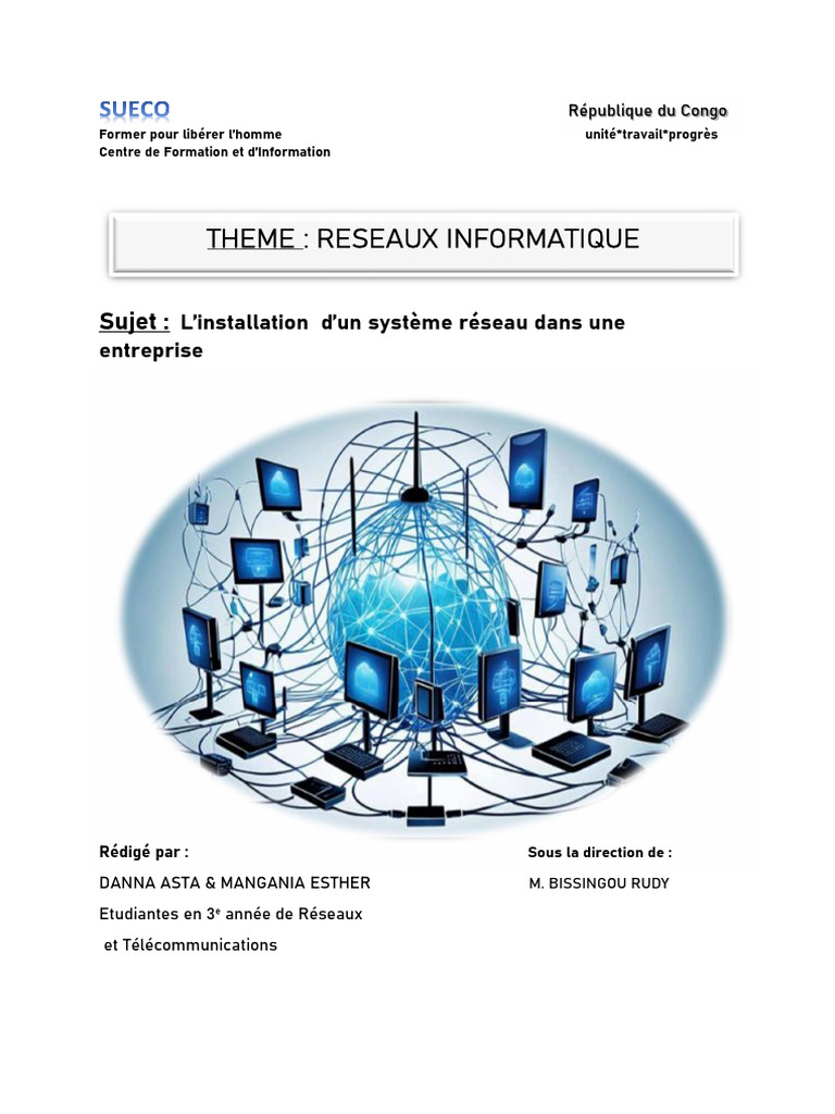 Installation d'un Système Réseau Efficace | PDF | Réseau informatique ...