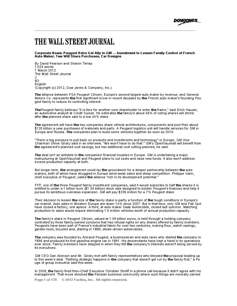 WSJ Week of Feb 27th | PDF | European Central Bank | Treaty On The Non  Proliferation Of Nuclear Weapons