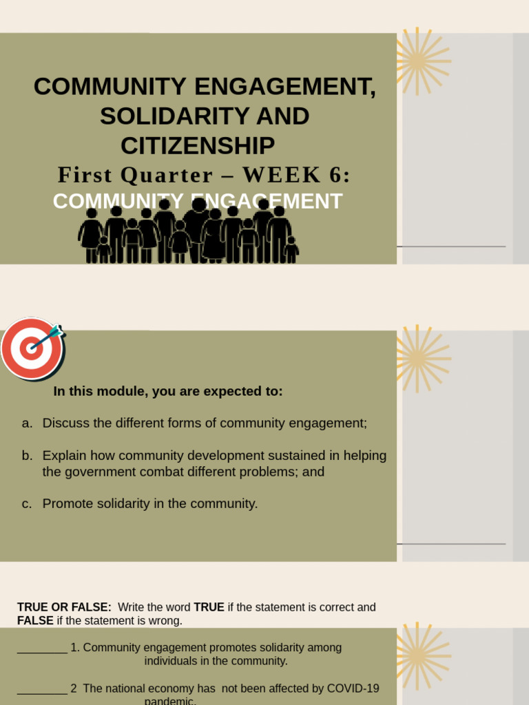 Community Engagement and Solidarity Guide | PDF | Economies