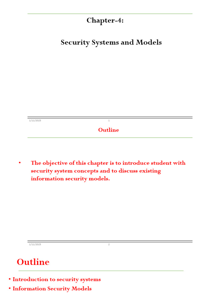 Overview of Security Models | PDF | Transport Layer Security | Databases