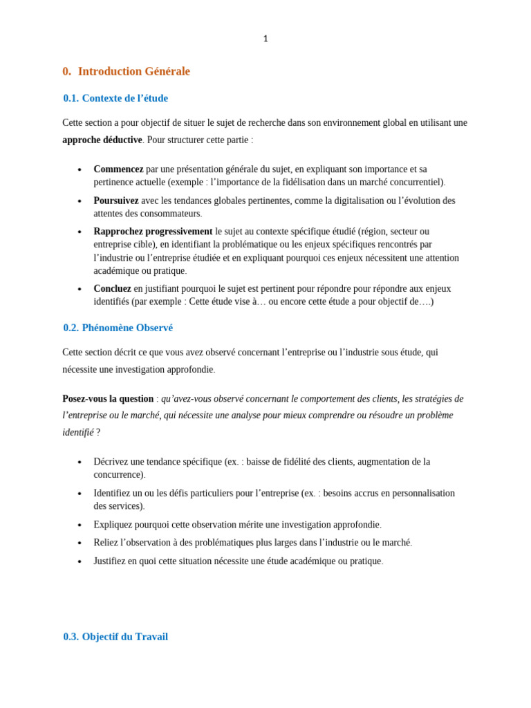 Introduction générale à l'étude | PDF | Business
