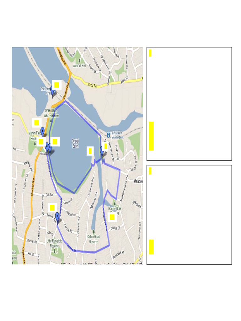 Orakei Basin Walk Overview | PDF