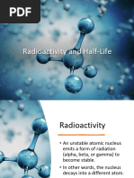 Radioactivity Problem Solutions | PDF