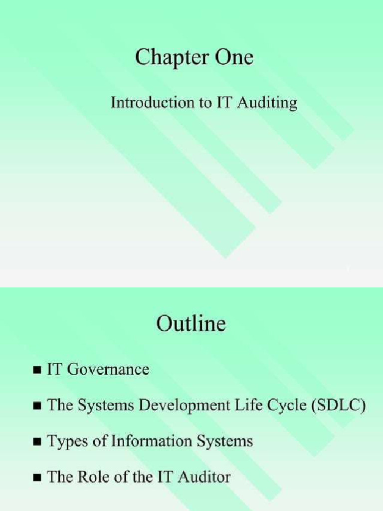 It Audit and Controls 1 | PDF | Software Development Process | Internal ...