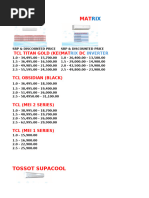 Singer AC Price List in Pakistan | PDF | Power Inverter | Force