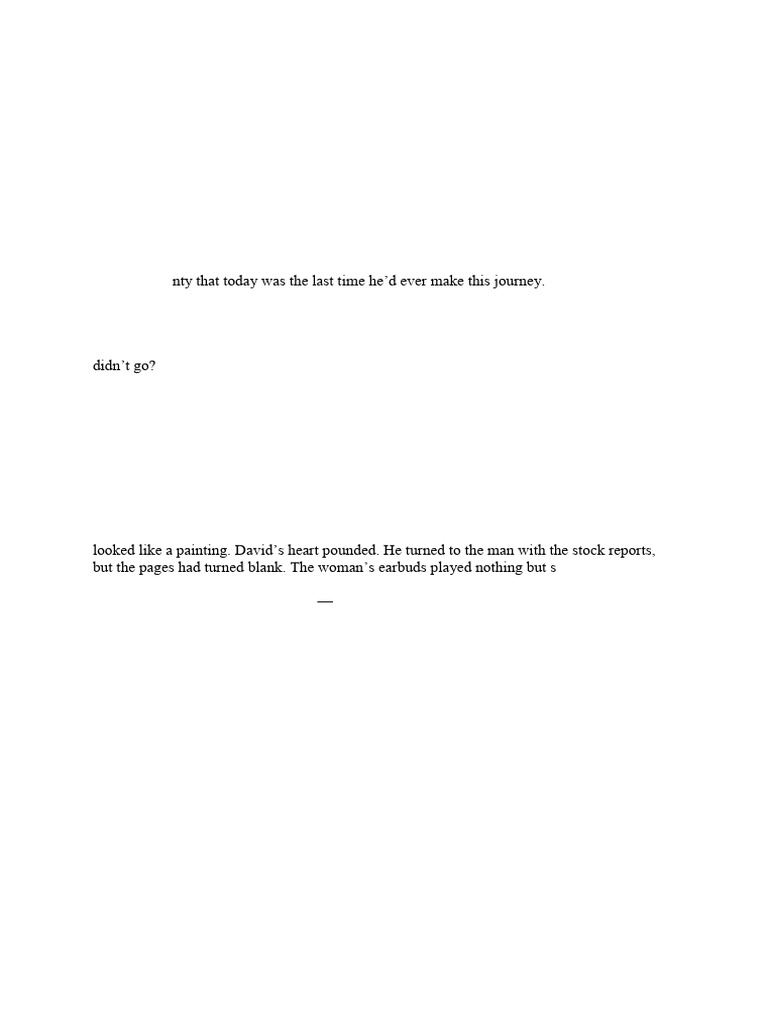 David Had Never H | PDF