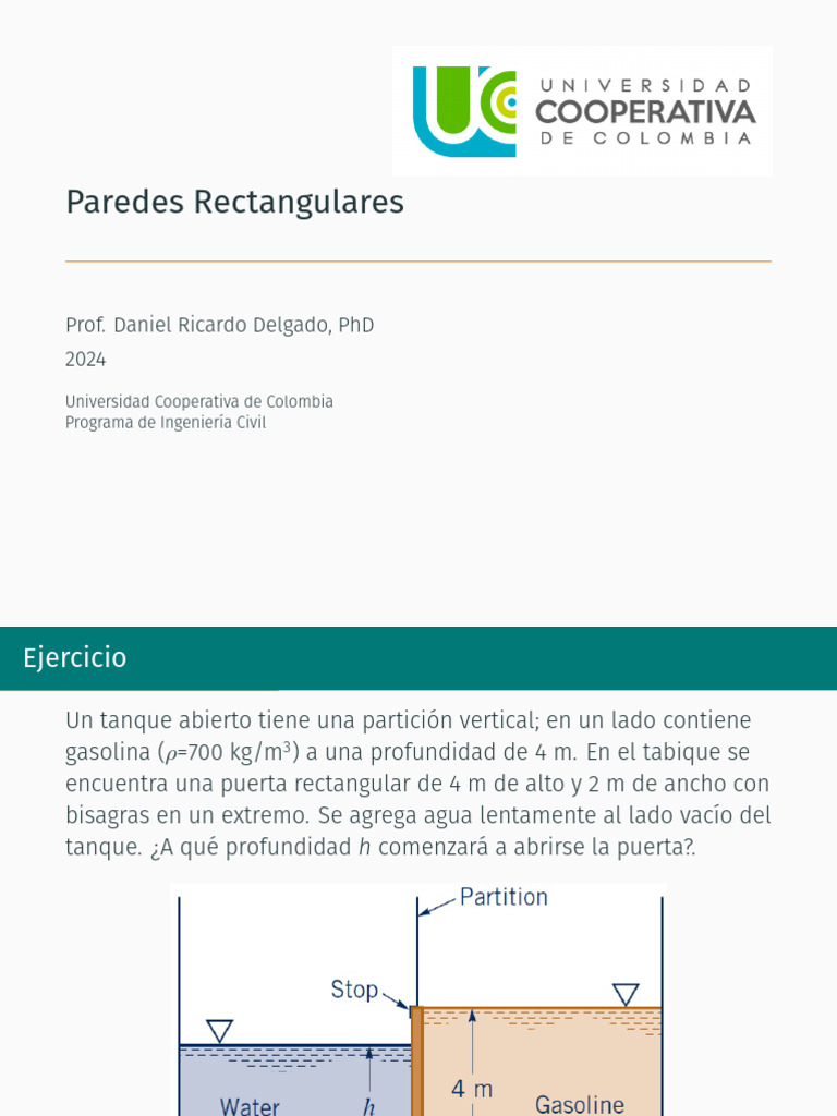 Paredes Rectangulares I | PDF