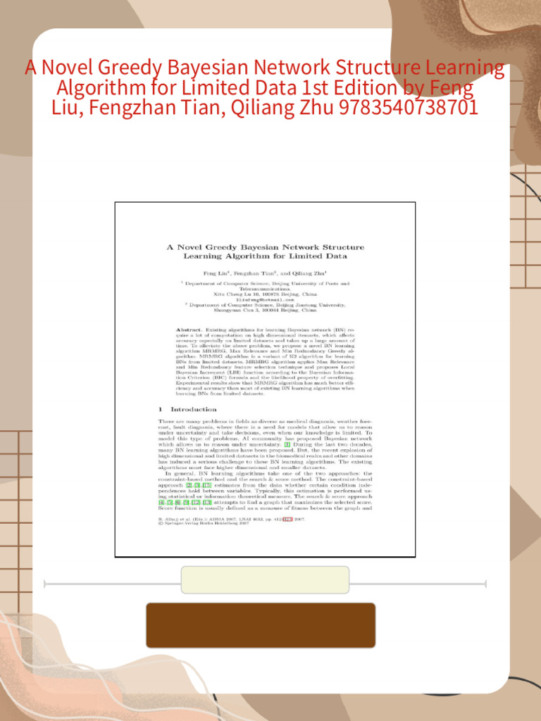 A Novel Greedy Bayesian Network Structure Learning Algorithm for ...