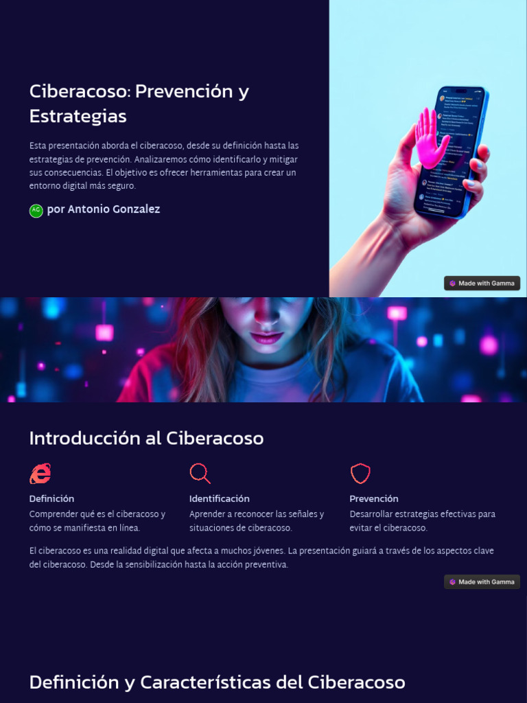 Estrategias contra el Ciberacoso | PDF | Acoso cibernético | Conceptos ...