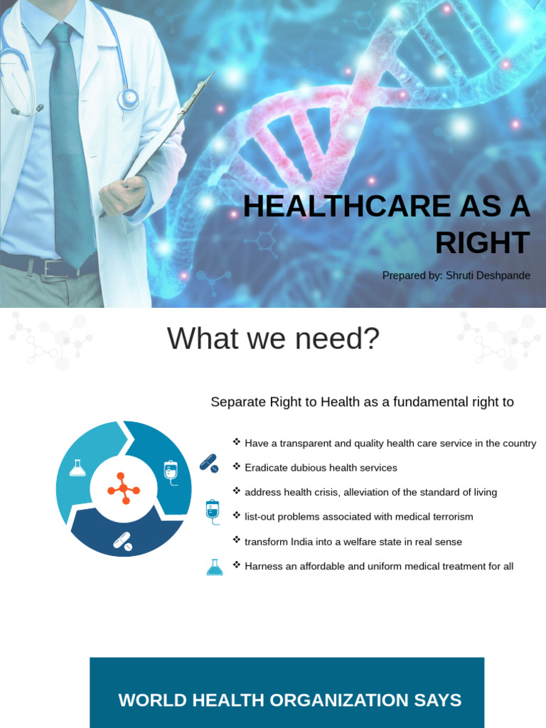 Right to Health: A Fundamental Human Right | PDF | Justice | Crime ...
