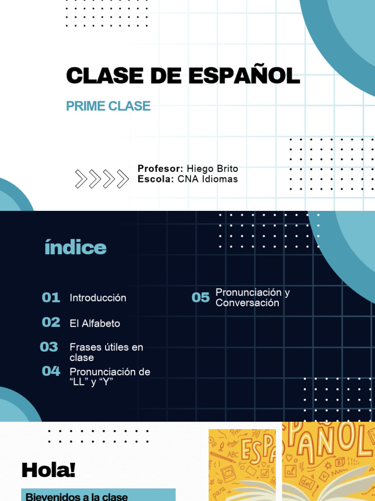 Clase de Español 00 PDF | PDF