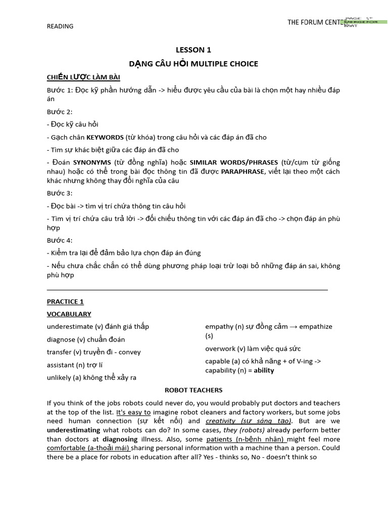 Strategies for Effective Reading Comprehension | PDF