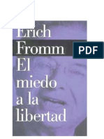 El Miedo A La Libertad - ERICH FROMM