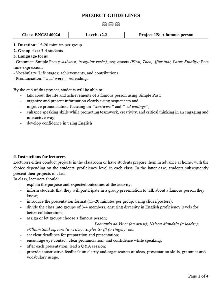 Famous Person Presentation Guidelines | PDF | Elon Musk