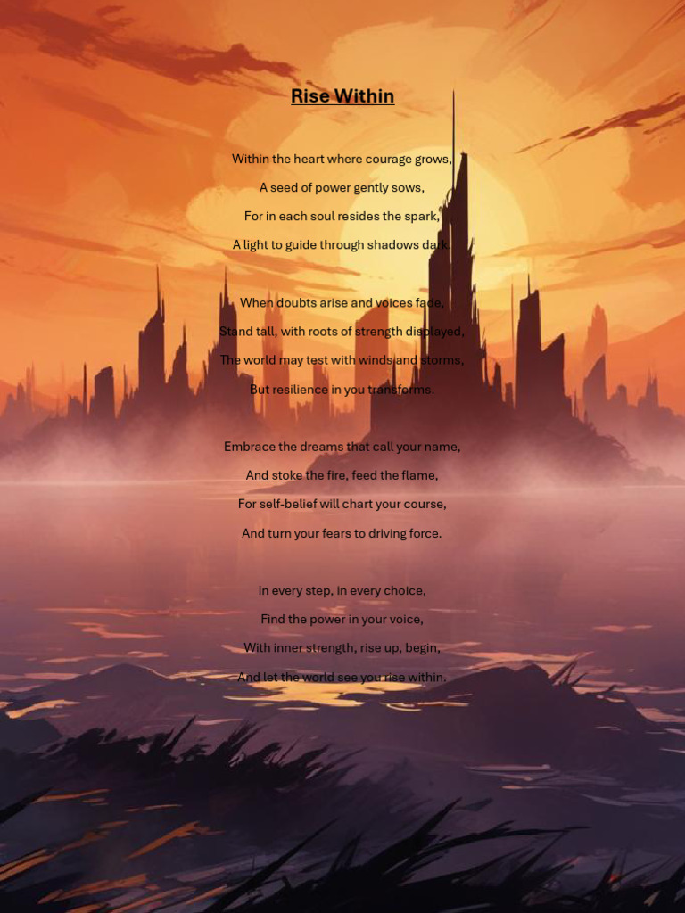 Rise Within: Embrace Inner Strength | PDF