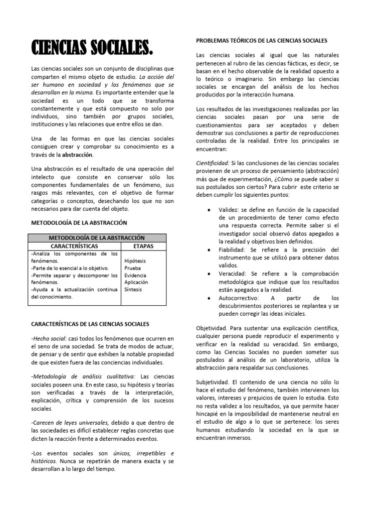 CIENCIAS SOCIALES 2022 | PDF | marxismo | Sociedad