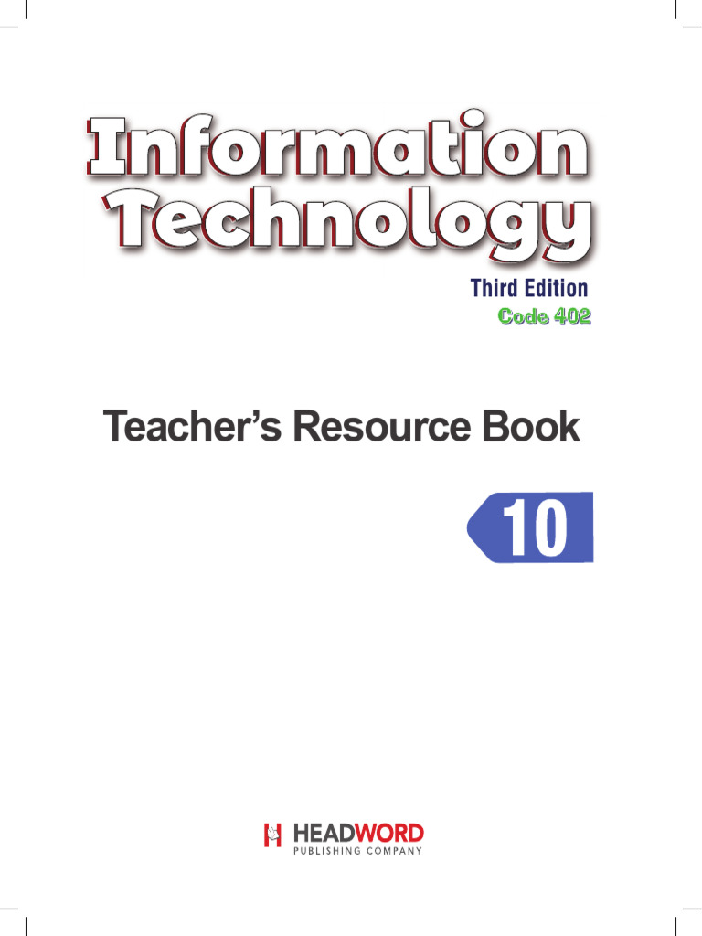 Teacher's Resource Book on Skills | PDF | Communication | Malware