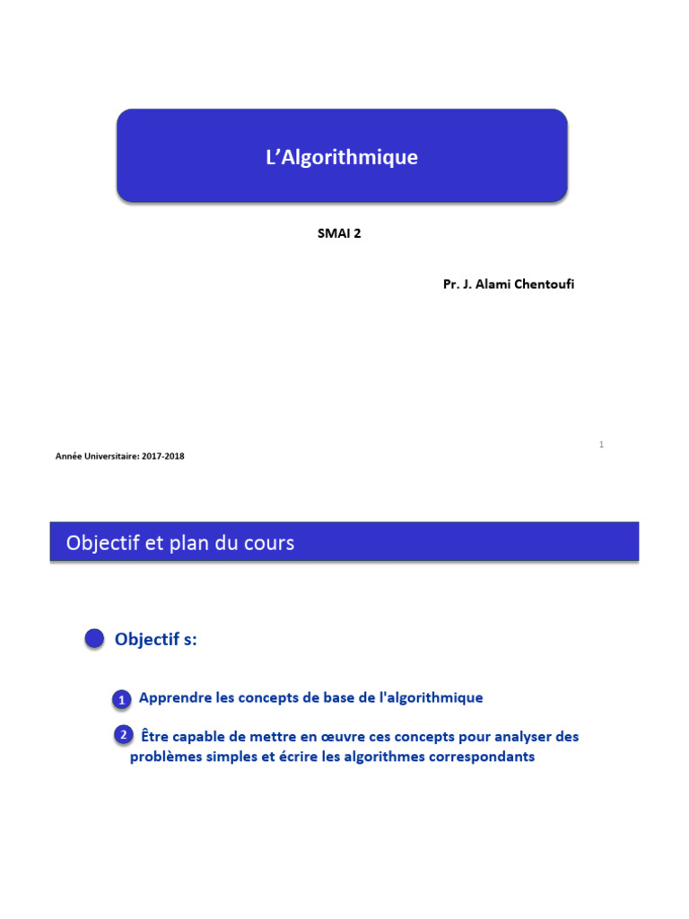 Introduction à l'algorithmique et aux langages | PDF | Programmation ...