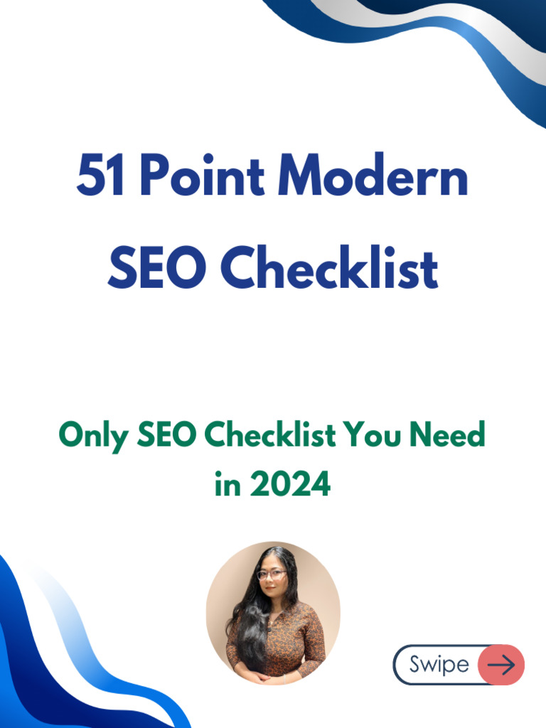 Essential SEO Checklist for 2024 | PDF