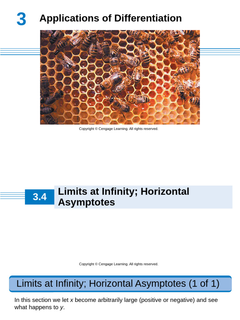 Limits at Infinity and Asymptotes | PDF | Limit (Mathematics) | Asymptote