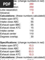 Cam Calculator