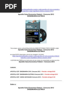 Concurso Caixa Economica Federal Engenharia Eletrica Apostila 2012