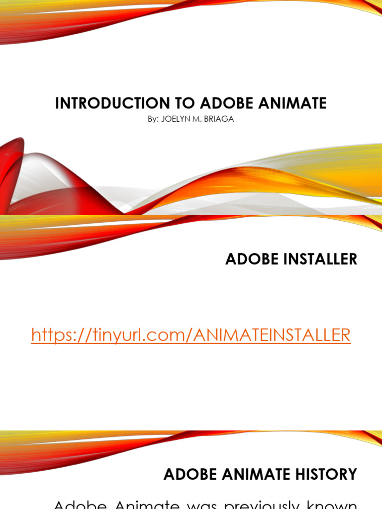 Adobe Animate: A Comprehensive Guide | PDF